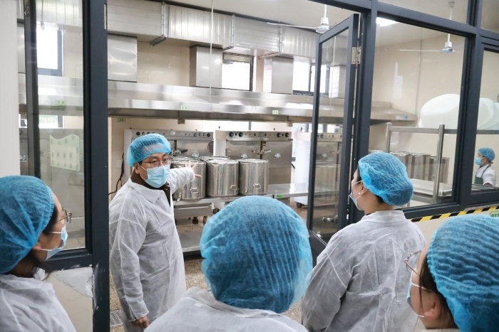 奉化校园你点我检守护舌尖安全