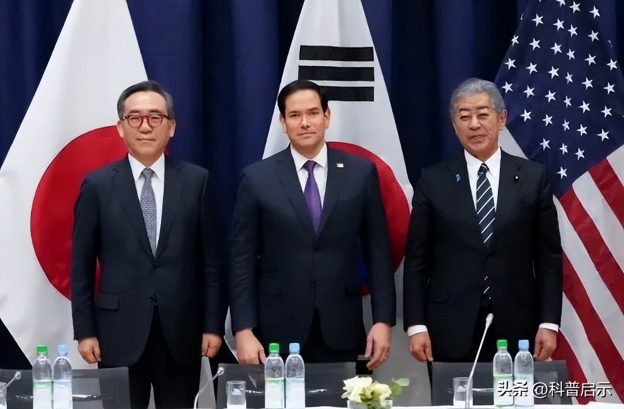 美日韩三国外长发联合声明,支持台岛入国际组织,中方反将三军