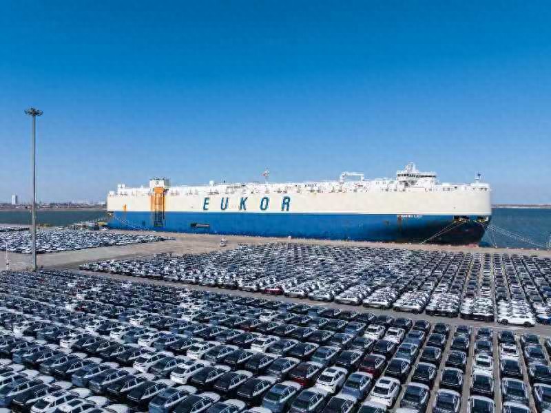 创纪录！今天，超4000辆国产汽车从天津港出口海外